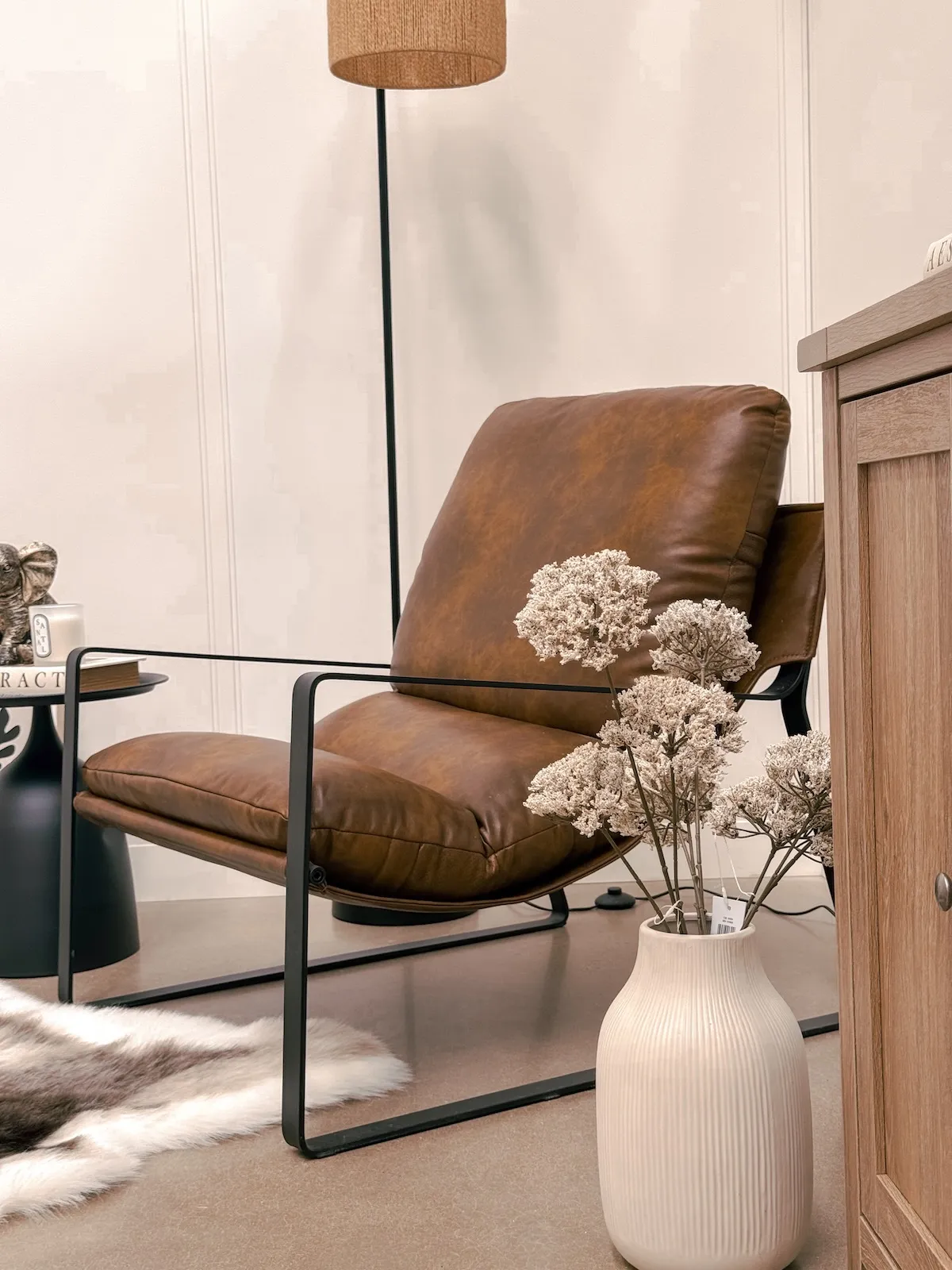 Content Room brown chair