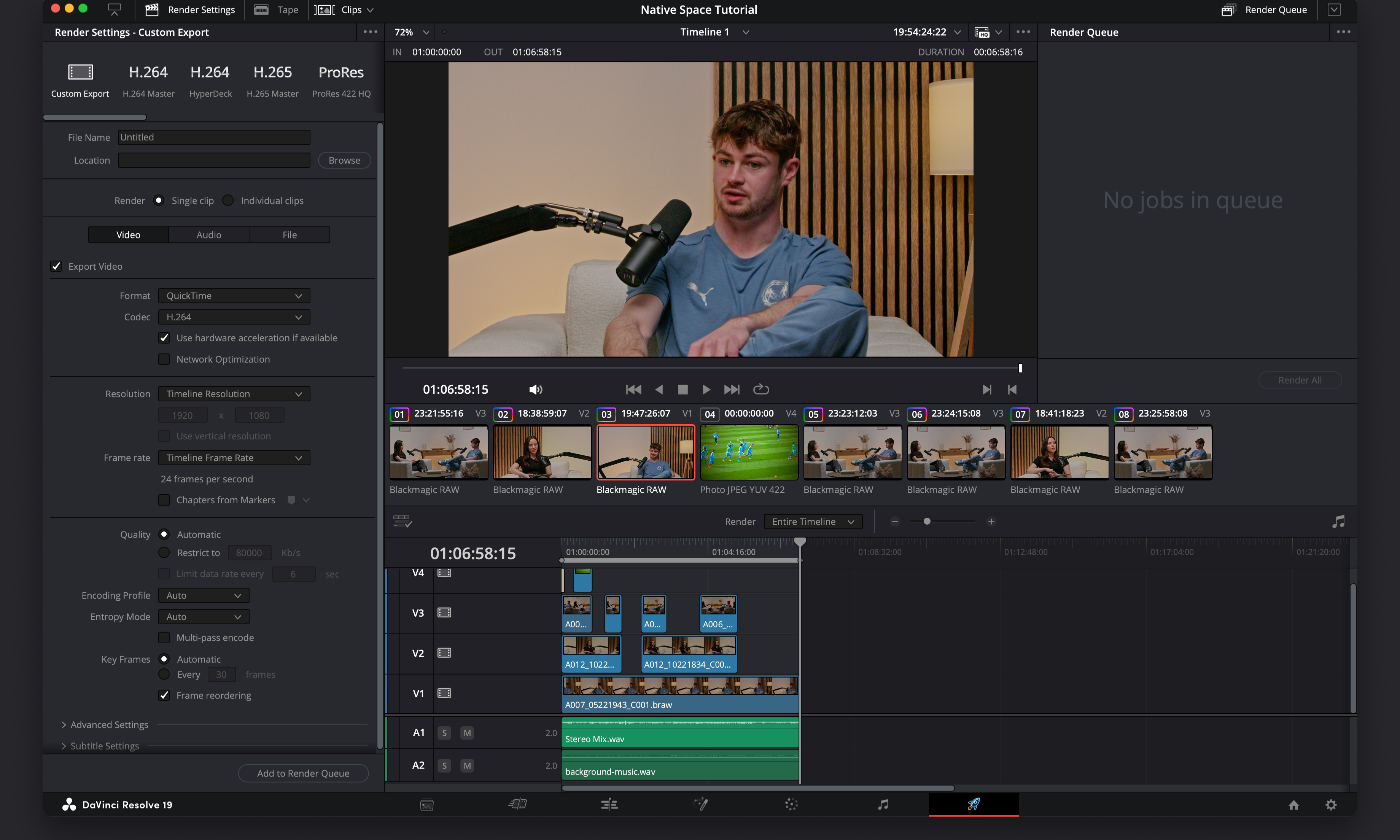 davinci resolve tutorial